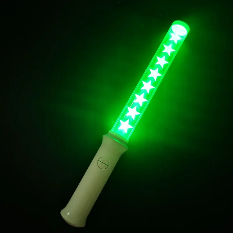 Kpop Custom Logo Brand Wireless Rfid DMX Controller Lightstick Fans Cheer Up Glow Wand LED Light Stick For Events Concert Sports