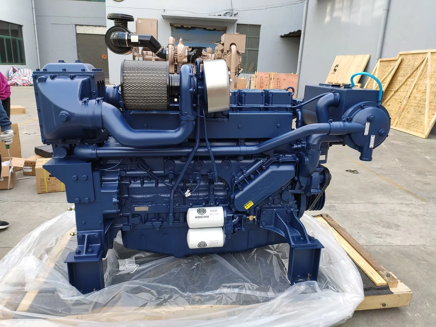 Genuine and brand new  Weichai WP12C series 4 stroke marine diesel engine WP12C350-15