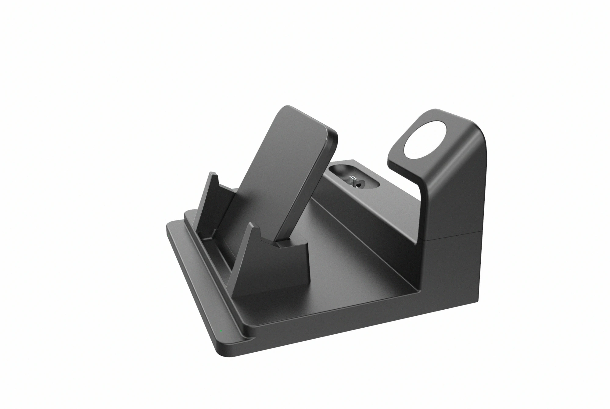 Оригинальное вертикальное Беспроводное зарядное устройство, док-станция для быстрой зарядки для iPhone Samsung Galaxy S6/S7/S7 Edge Note