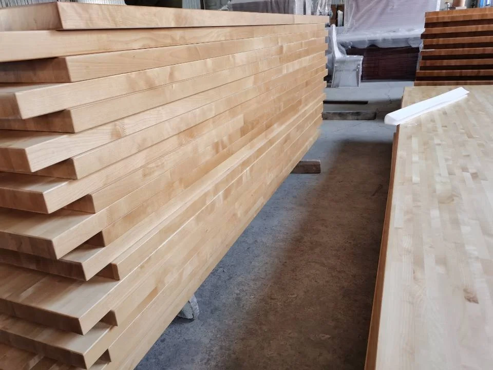New Solid Wood  Panel Birch  board work top