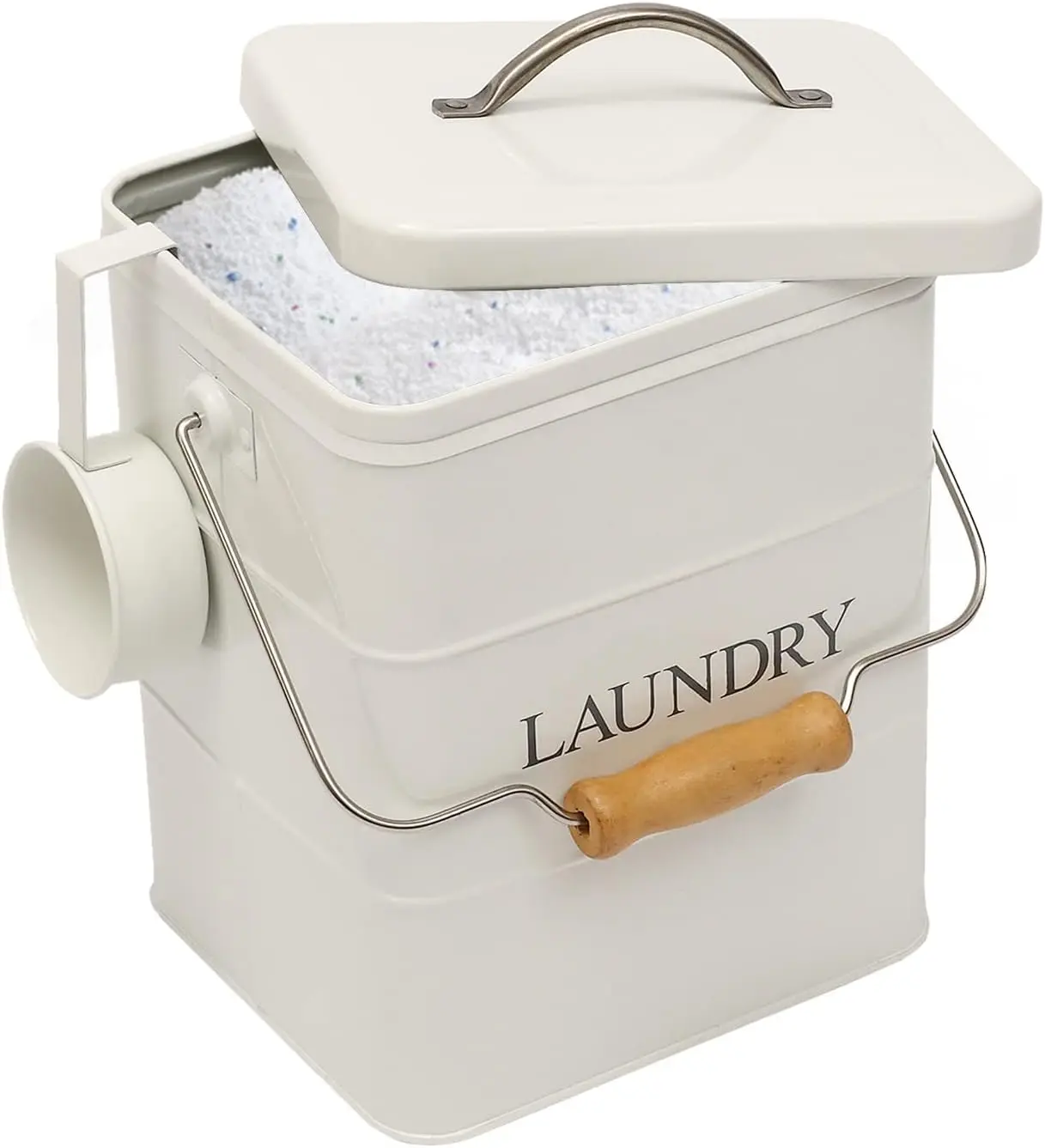 Laundry Detergent Container Powder Soap Containers with Lid and Scoop