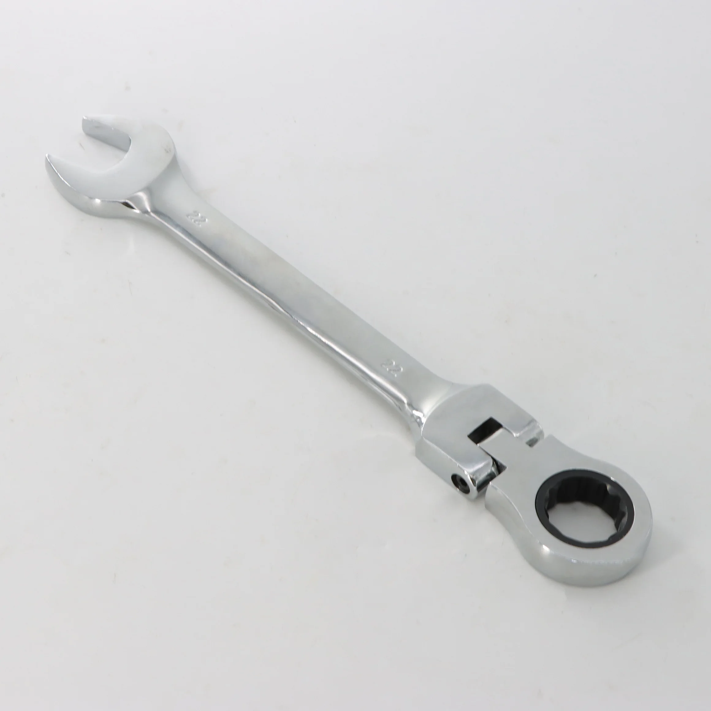 Carbon Steel Polished Chrome Plated Box Double Purpose Wrench Hand Tool Ratchet Wrench