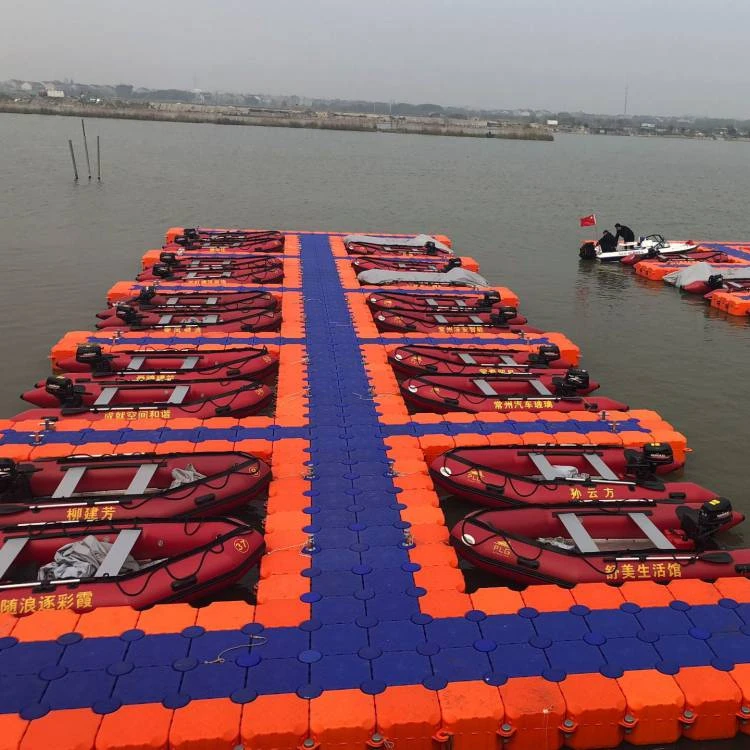 2023 Plastic Floating Pontoon Modular Floating Dock Manufacturer Floating Jetty for sale