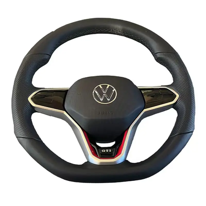 Кожаное рулевое колесо для VW POLO Passat Lavida Santana
