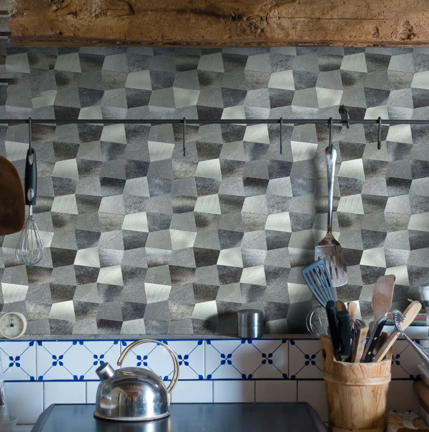 Factory Made Indoor And Outdoor Peel And Stick Mosaic Tile High Quality Mixed Color Wall Tiles