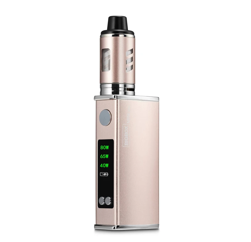 
OEM hot sale 20W 80W Adjustable vape mod box Kit Cigarettes Electronic Smoke Vaporizer Vaping Pod 