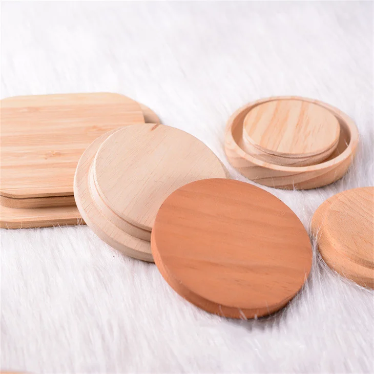 Wholesale best quality wooden lid coffee cup lid bamboo lid manufacturer