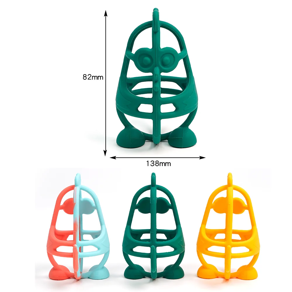 Wholesale Food Grade Silicone Teething Baby Chew Grasping Toy BPA Free Kids Sensory Teething Ball