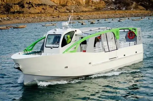 Poseidon 40ft 12m High speed passenger ship work ferry Aluminum boat water taxi with 30 seats for sale