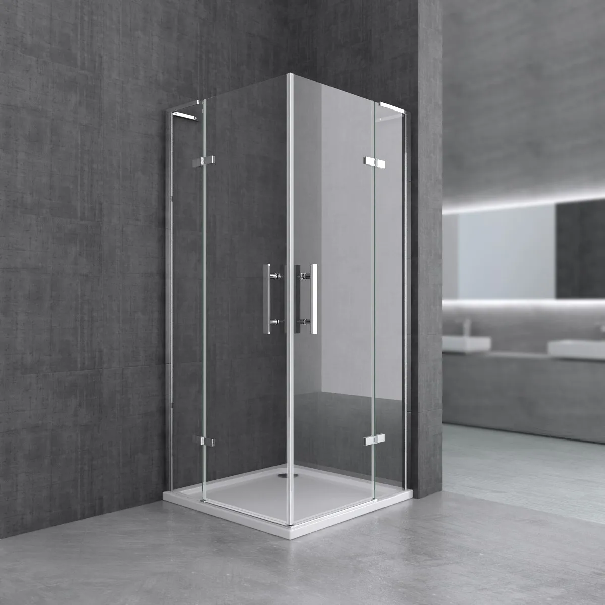 
New design high quality sliding bathroom enclosure tempered glass shower room shower cabin steam  (1600223053062)