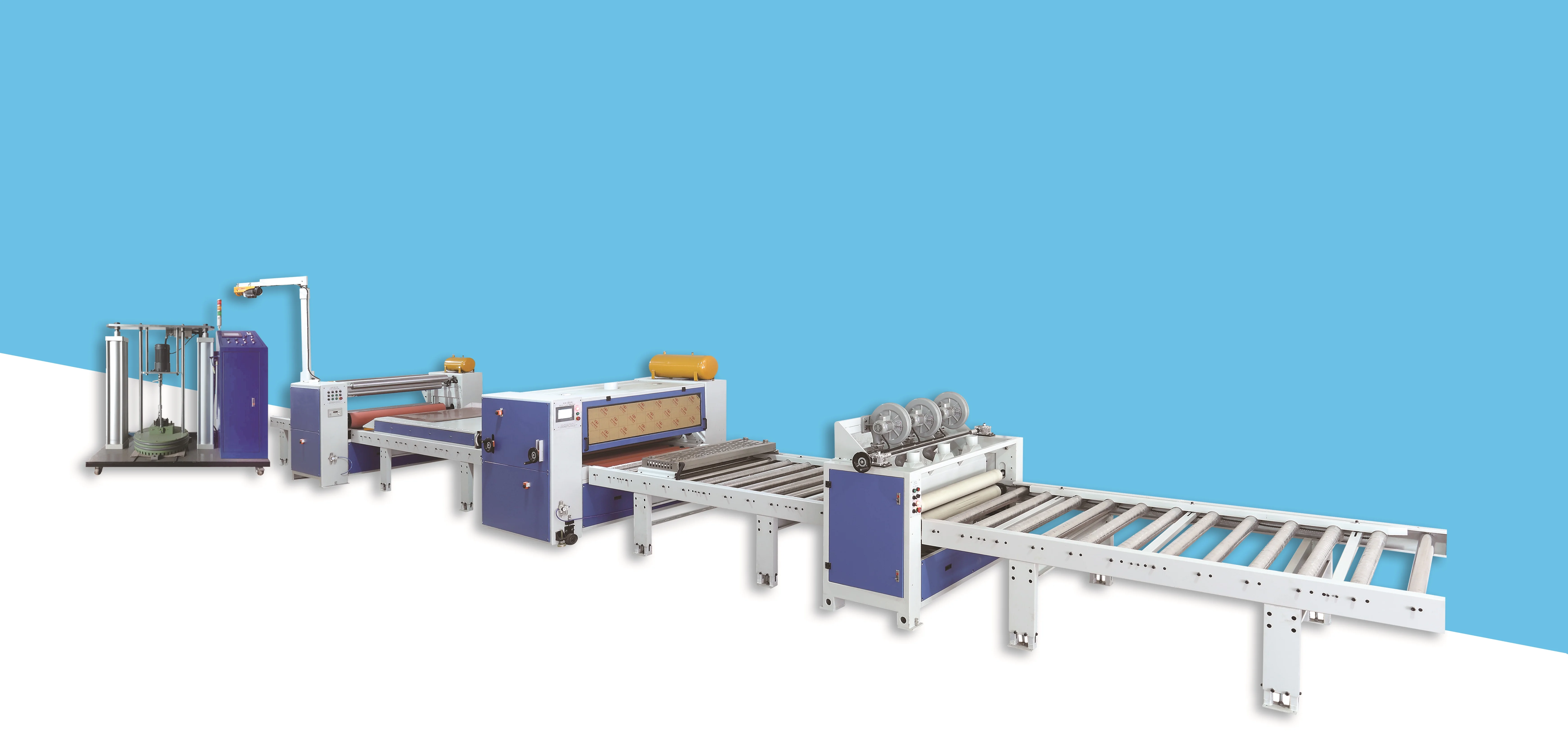 PUR laminating machine for  door/honey comb board/ cabinet/ceiling PUR hot melt glue laminating machine