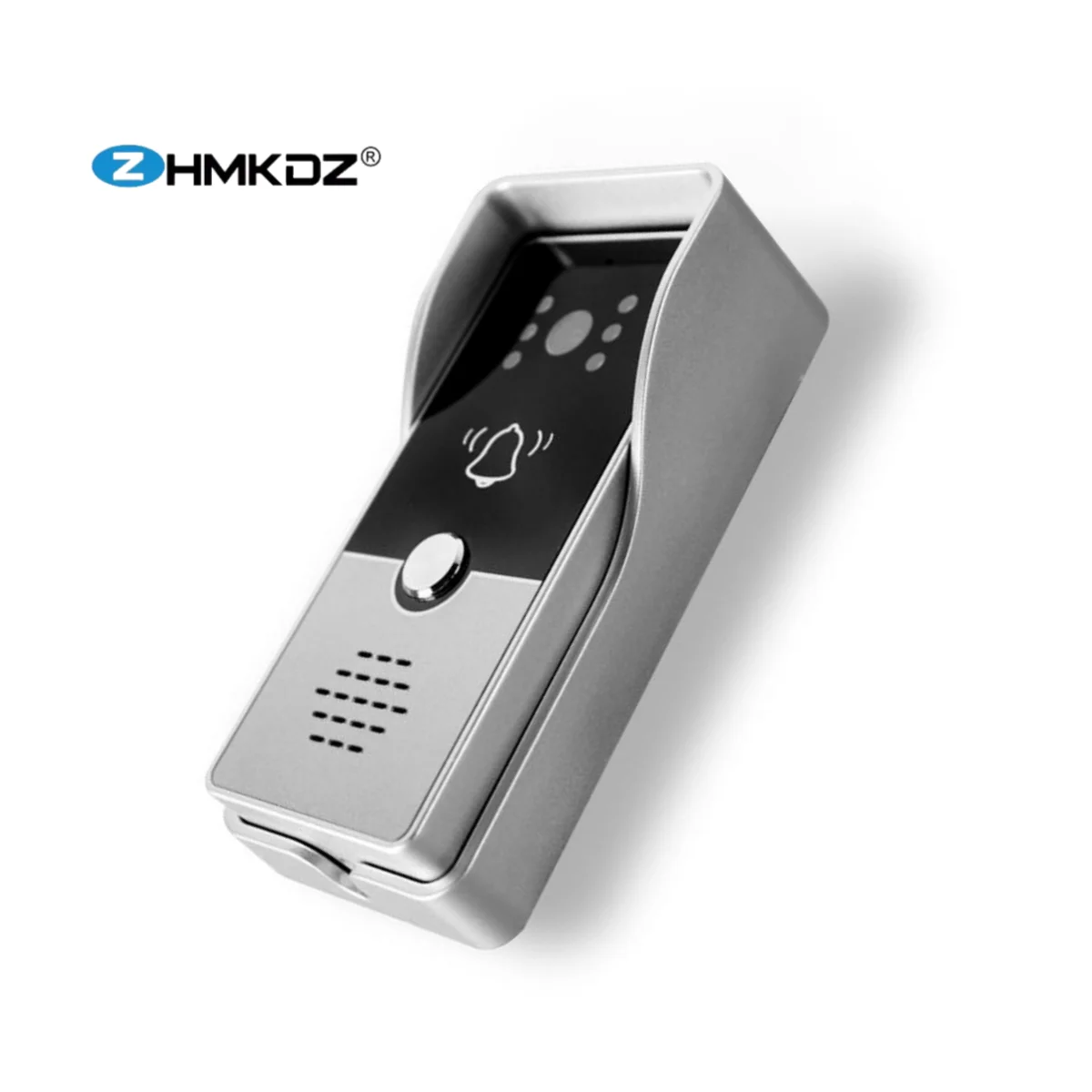 Customizable CE FCC ROHS Smart Home Security  Night Vision 4-wire Video Intercom Door Bell Video Camera Door Phone For Villa