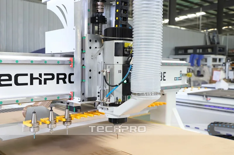 TPM1325E 1325 1328 1530 2030 ATC CNC Router Machine 3 Axis with tools changer