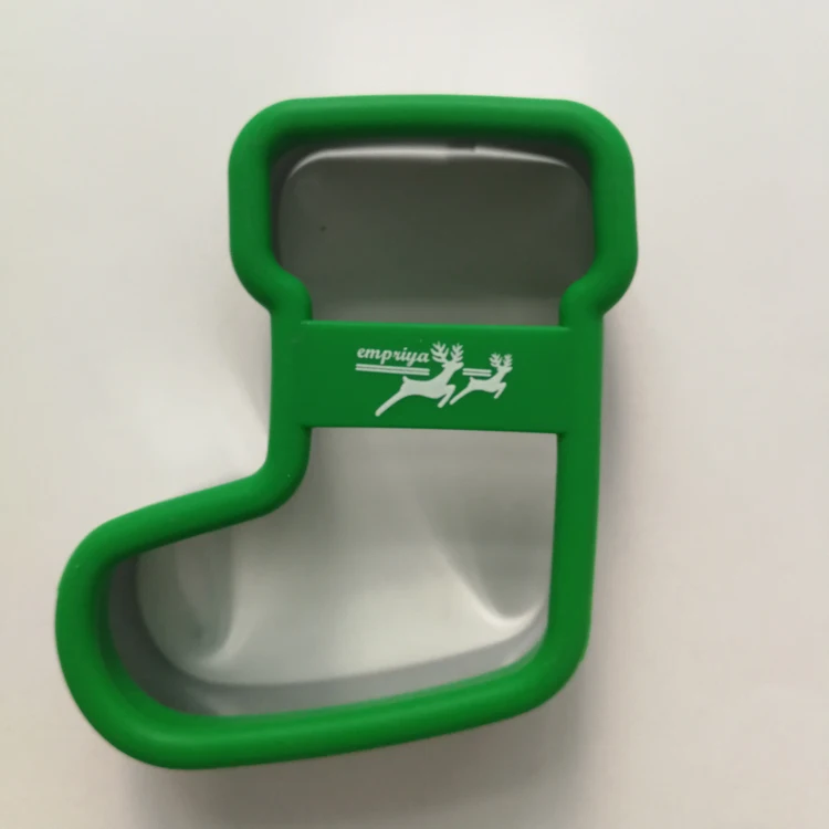
Wholesale Eco-Friendly High Quality Stainless Steel with Silicone Cookie Cutter 