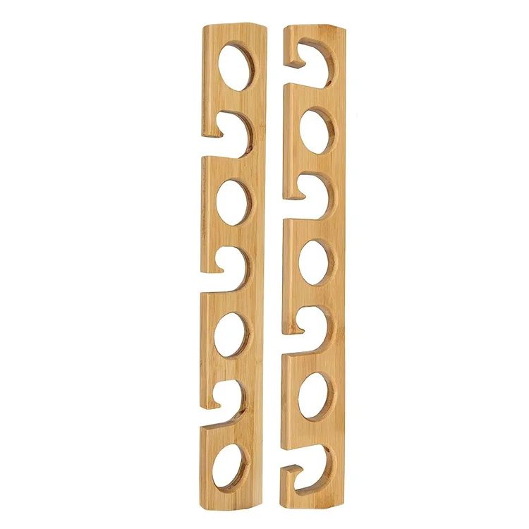 Baitcasting Spinning Reels Rod Storage Wood Fishing Pole Wall Rack Fishing Rod Racks Bamboo Fishing Rod Holders for Garage