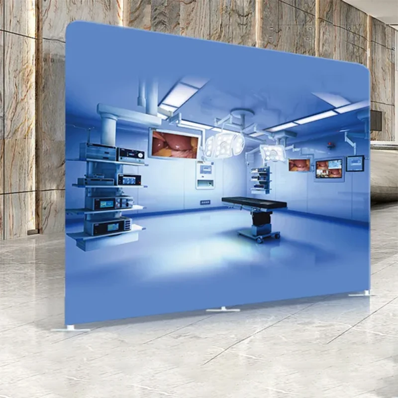 Double sided tension fabric pillow backdrop cover photo booth party event background