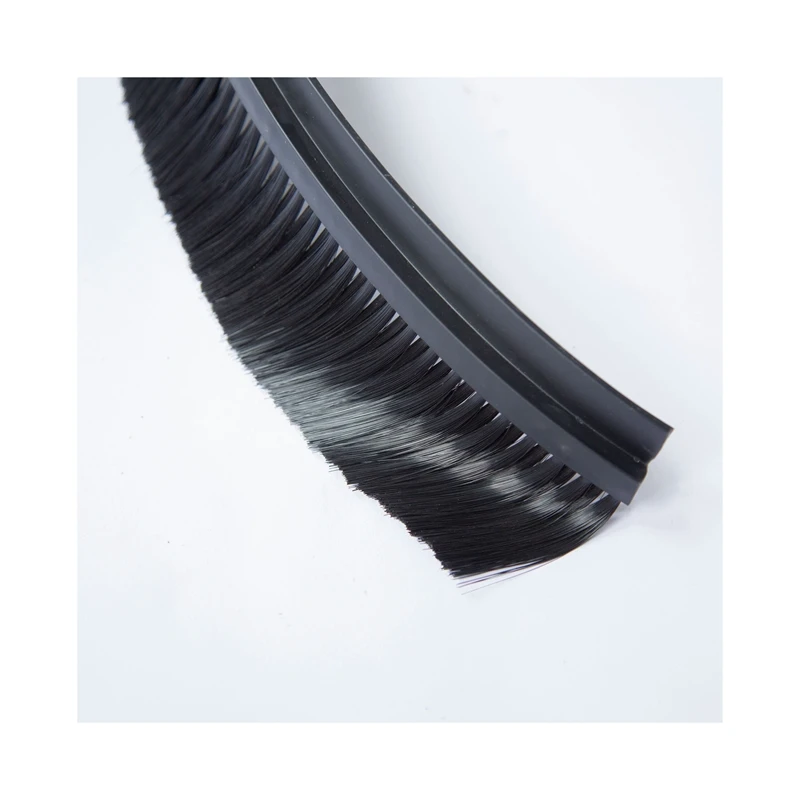 Low price guaranteed quality best Selling Plastic Flexible Weather Seals Strip Brush