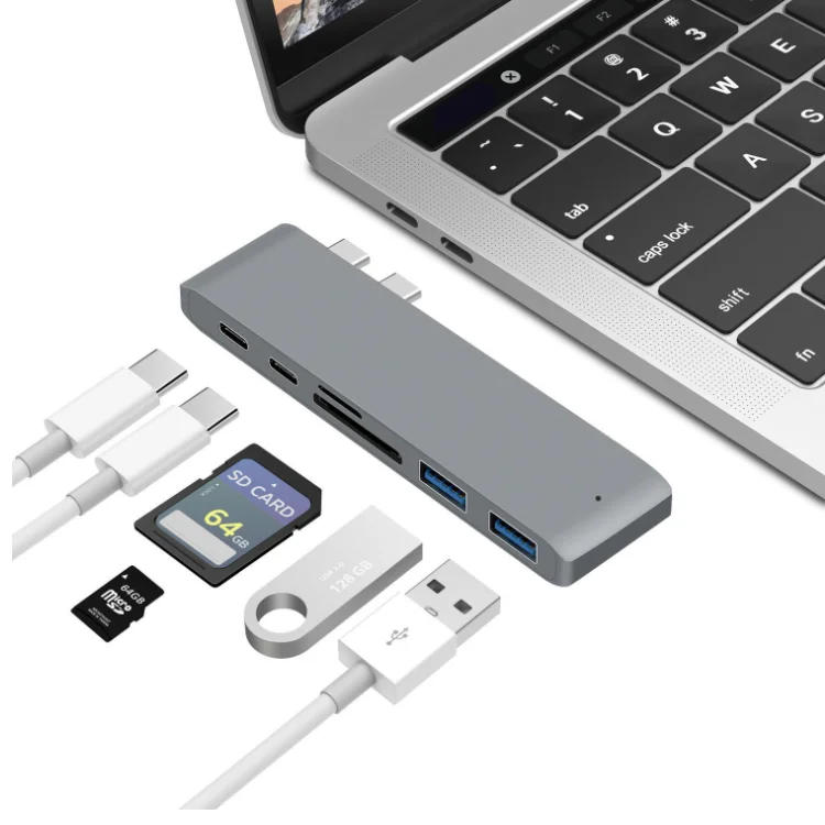 Usb type c 3 0 usb конвертер 6 в 1 адаптер
