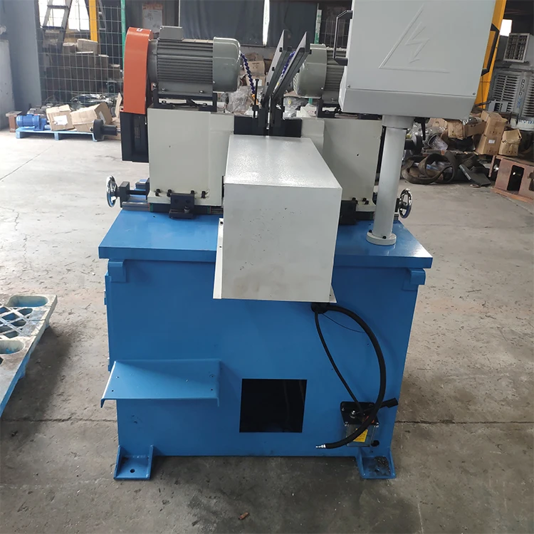 
Automatic Pneumatic Steel plate double-head chamfering machine for sale 