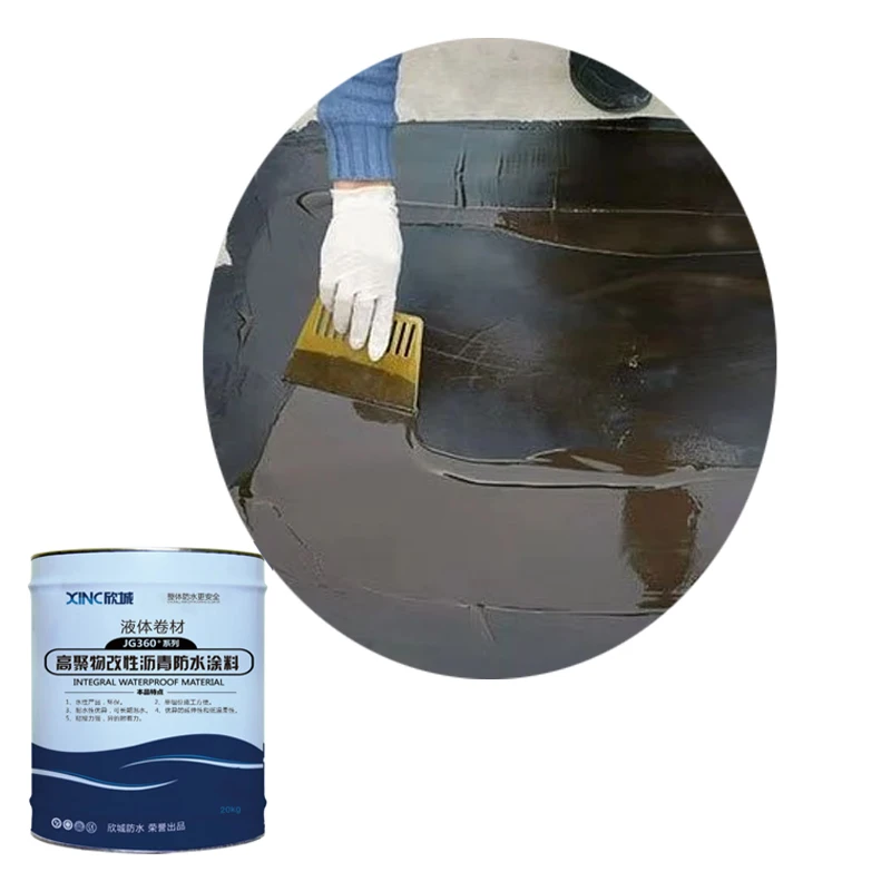 Water-based Industrial Paint Liquid Coil Polymer Modified Asphalt Waterproof Coating