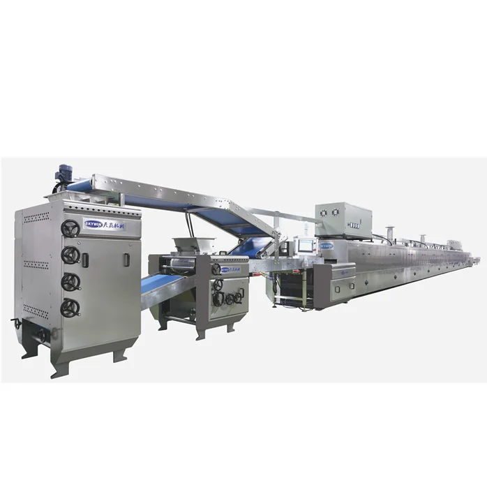 
Skywin Small scale Hard and Soft Biscuit Production Line 