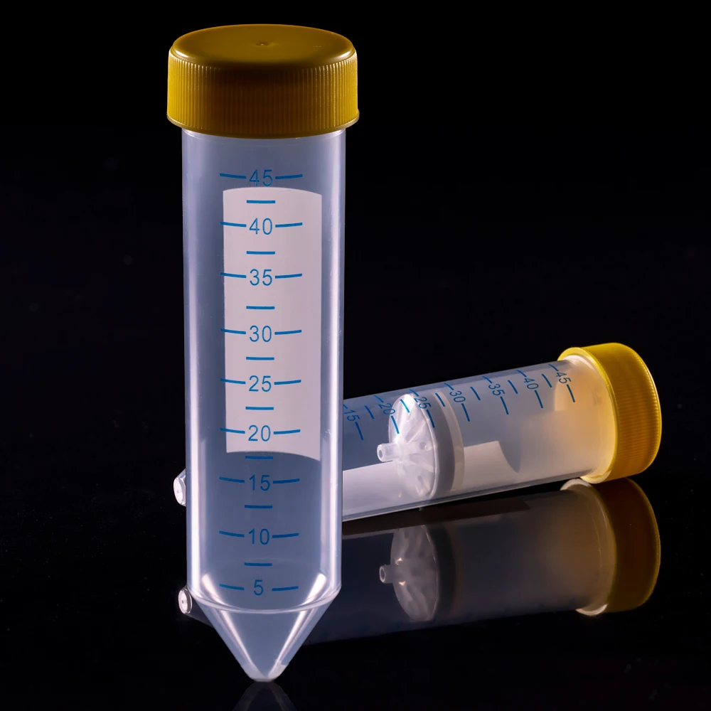 Wholesale Laboratory Disposable Plastic Micro Centrifuge 50 mL 1.5mL 2mL 5mL 10mL 15mL Self Standing 50mL Centrifuge Tube