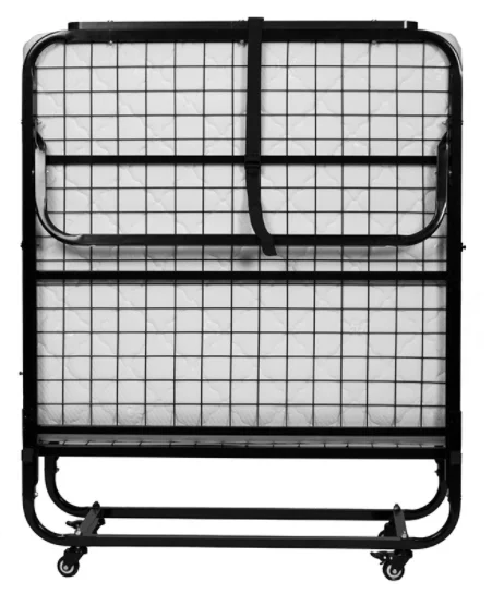 Rollaway Modern Metal Fram Folding Bed With Mattress
