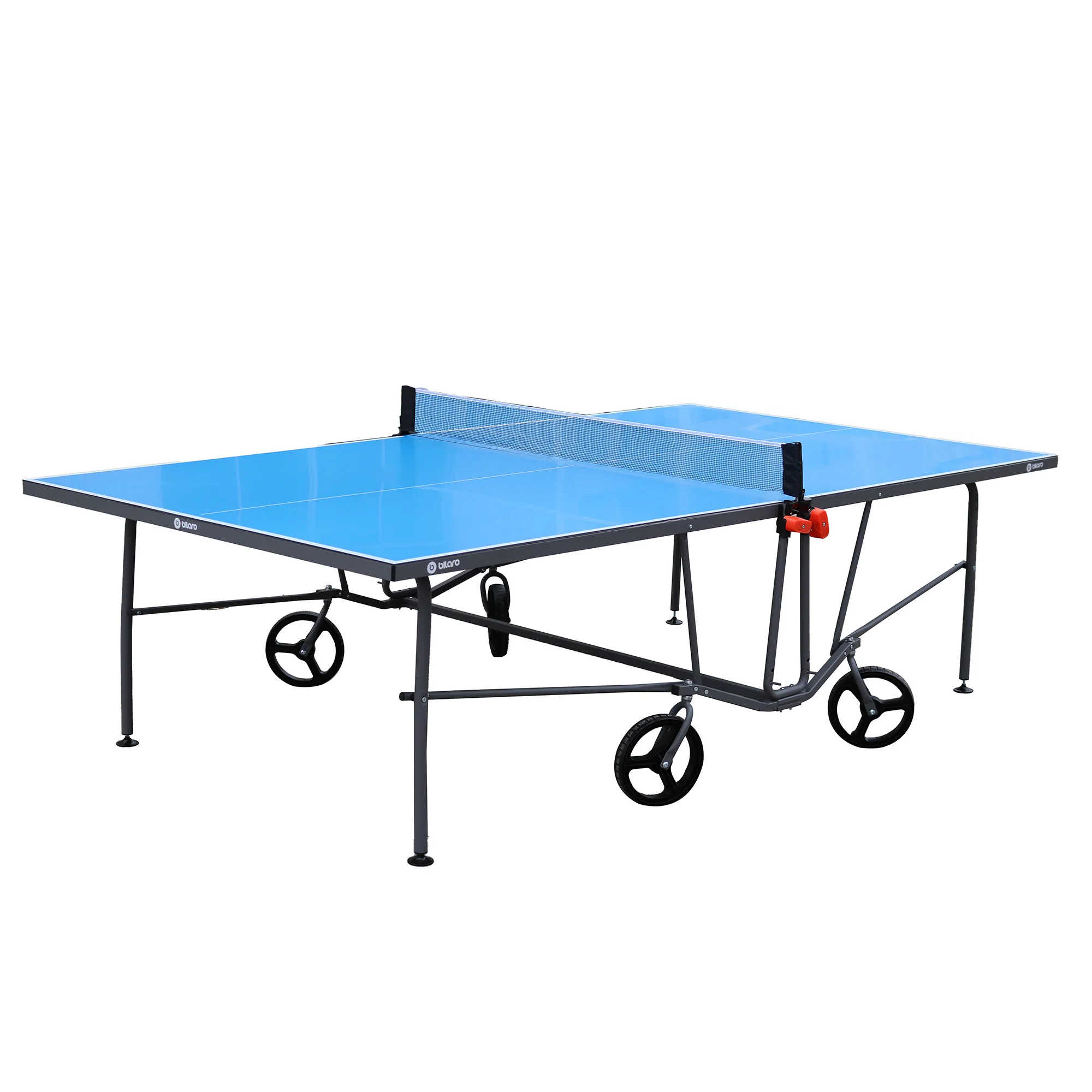 Factory customization Cheap Lawn Wheel Outdoor Waterproof Aluminum Folding Table Tennis Table