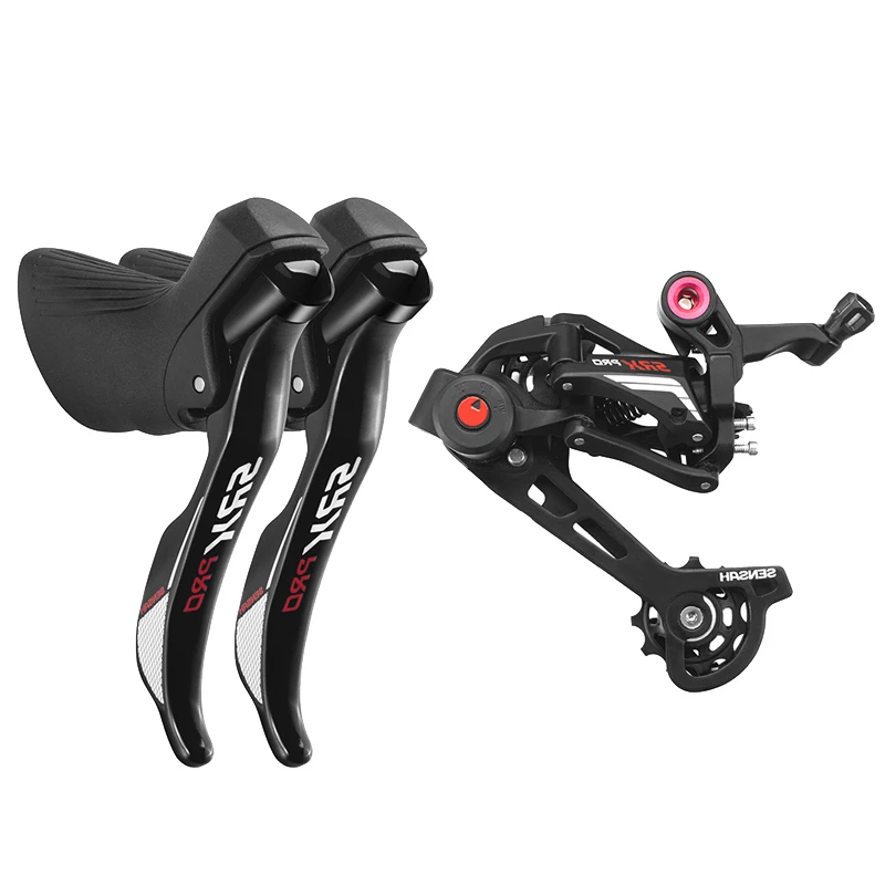 SENSAH SRX PRO 1x11 Speed 11 s шоссейный велосипед Groupset STI R/L Shifter + задние переключатели гравийные велосипеды Велокросс