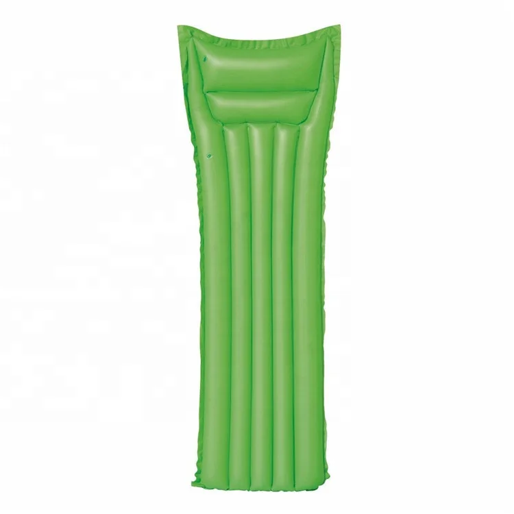 Hot wholesale custom green inflatable water mattress for supply