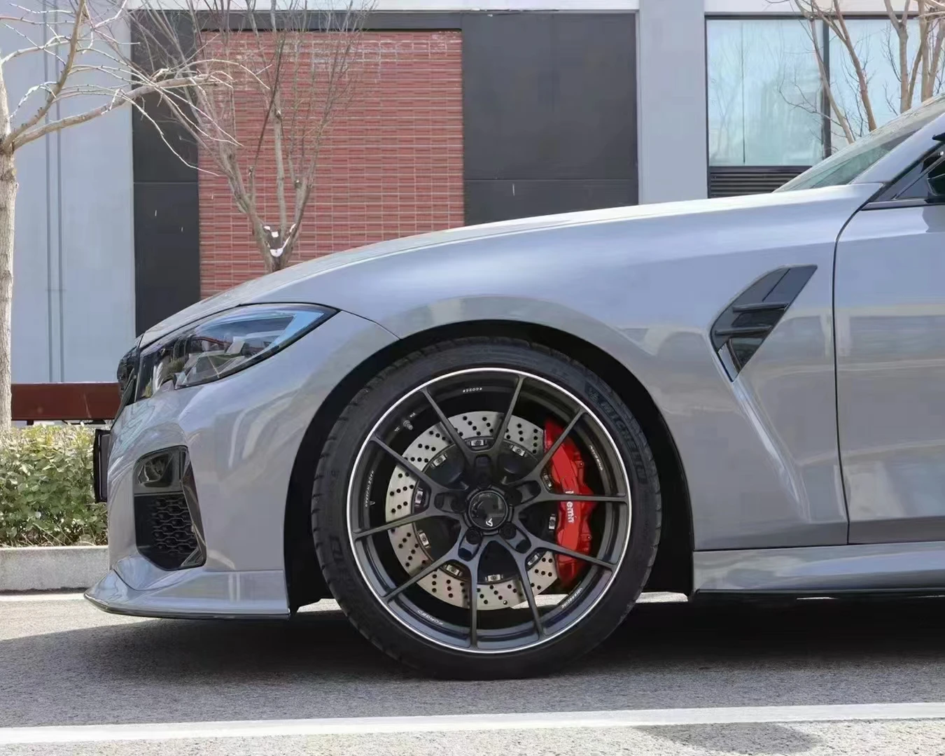 High performance FLEXIBLE ABS iron fenders For BMW 3 Series G20 G28 M3 front Fenders side