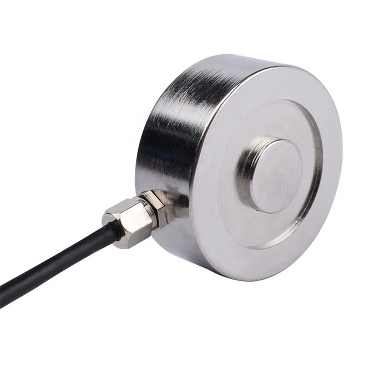200kg 300kg 500kg Button Type Compression Tension Load Cell Transducer Force Sensors