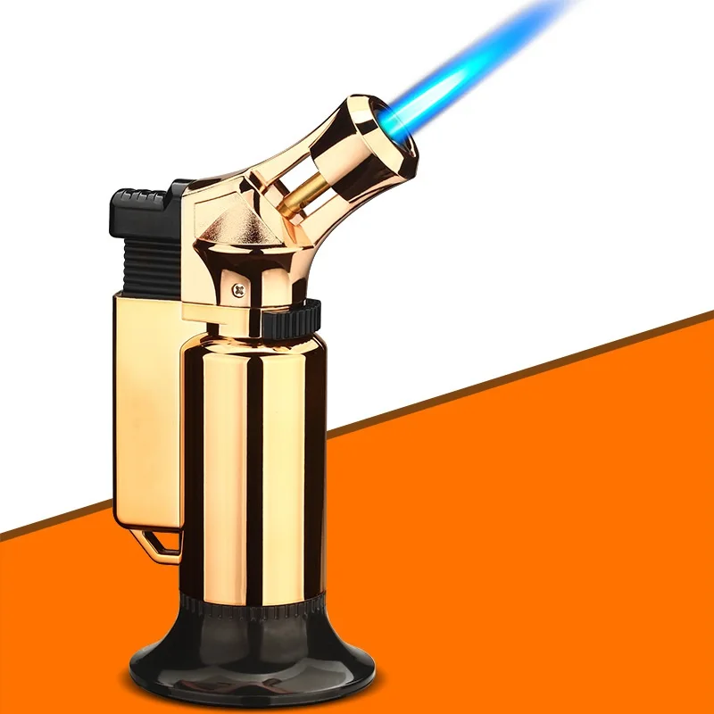 Factory direct sales wholesale metal outdoor barbecue large firepower high temperature welding gun gas lighter