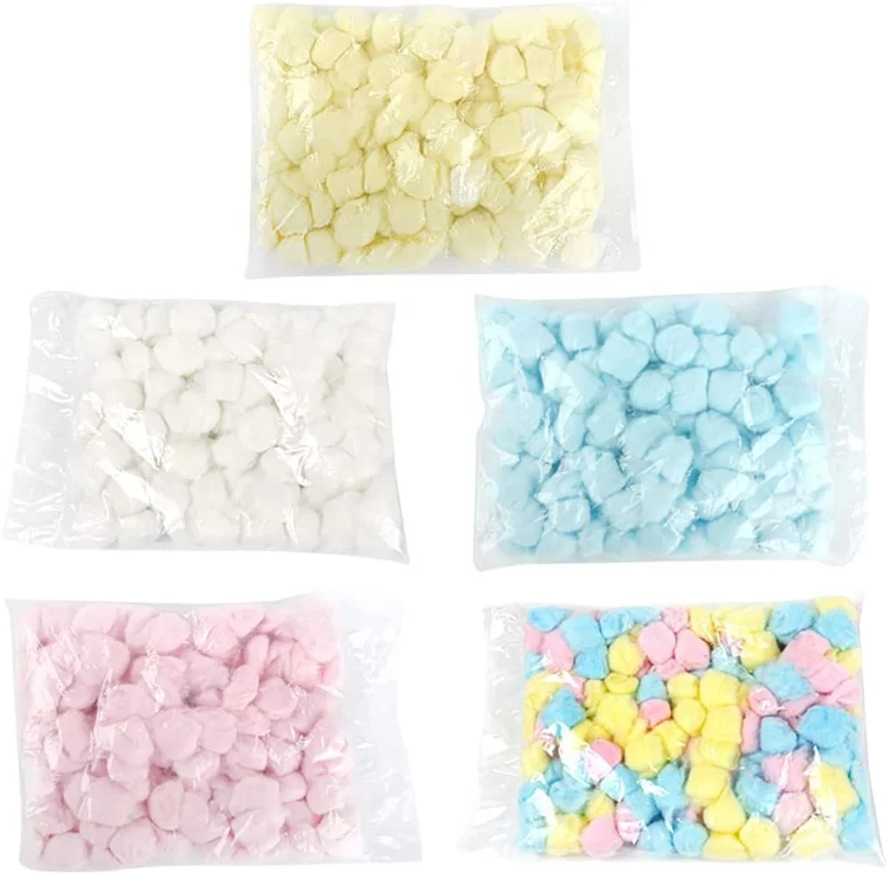 Disposable Colorful Stuffing Cotton Ball for Hamster