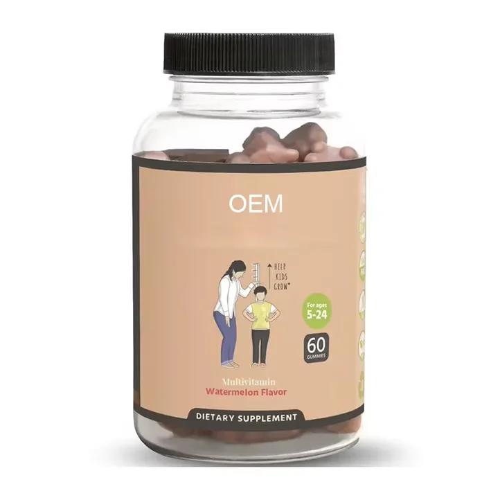 OEM частная этикетка увеличивающие рост максимизатор роста натуральный мармелет с ашвагандой