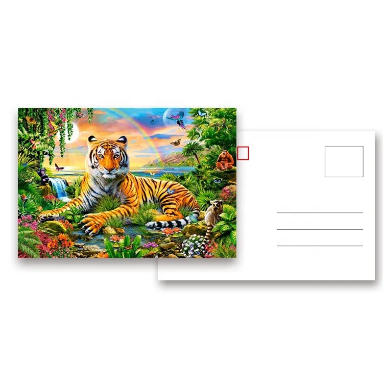 custom 4x6 inches 3d lenticular postcard wholesale &promotion souvenir gifts