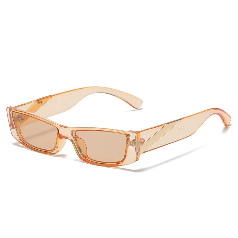 2021 Cand Color Rectangle Classic Retro Sunglasses Women Brand Design Cute Sunglasses 2000s
