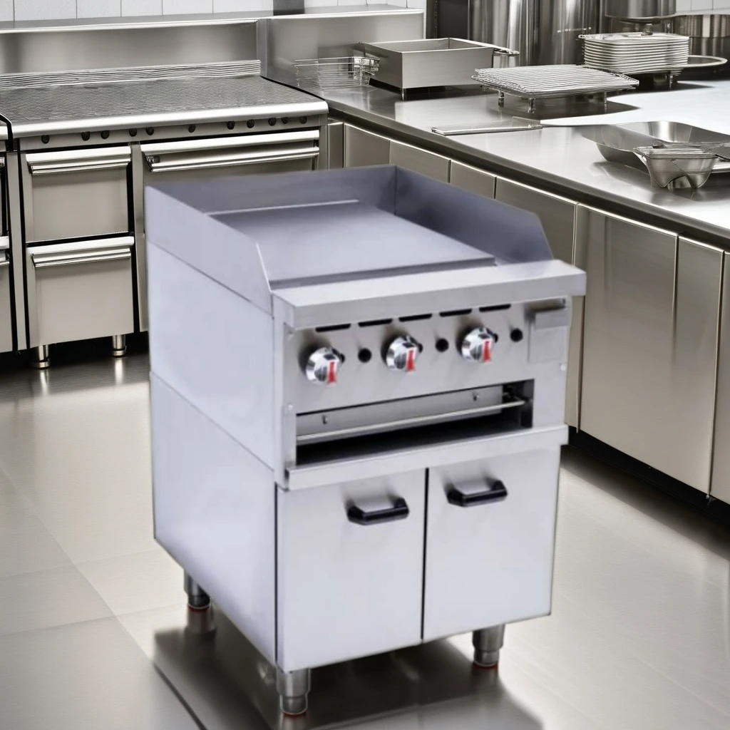 Professional Chinese Kitchen Equipment Commercial Gas Fryer New Condition for Restaurants Retail and Hotels