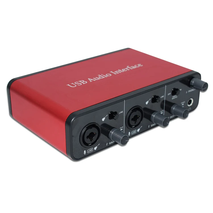 Лидер продаж с завода, миди-студийный силовой миксер, внешняя звуковая карта usb, интерфейс de audio