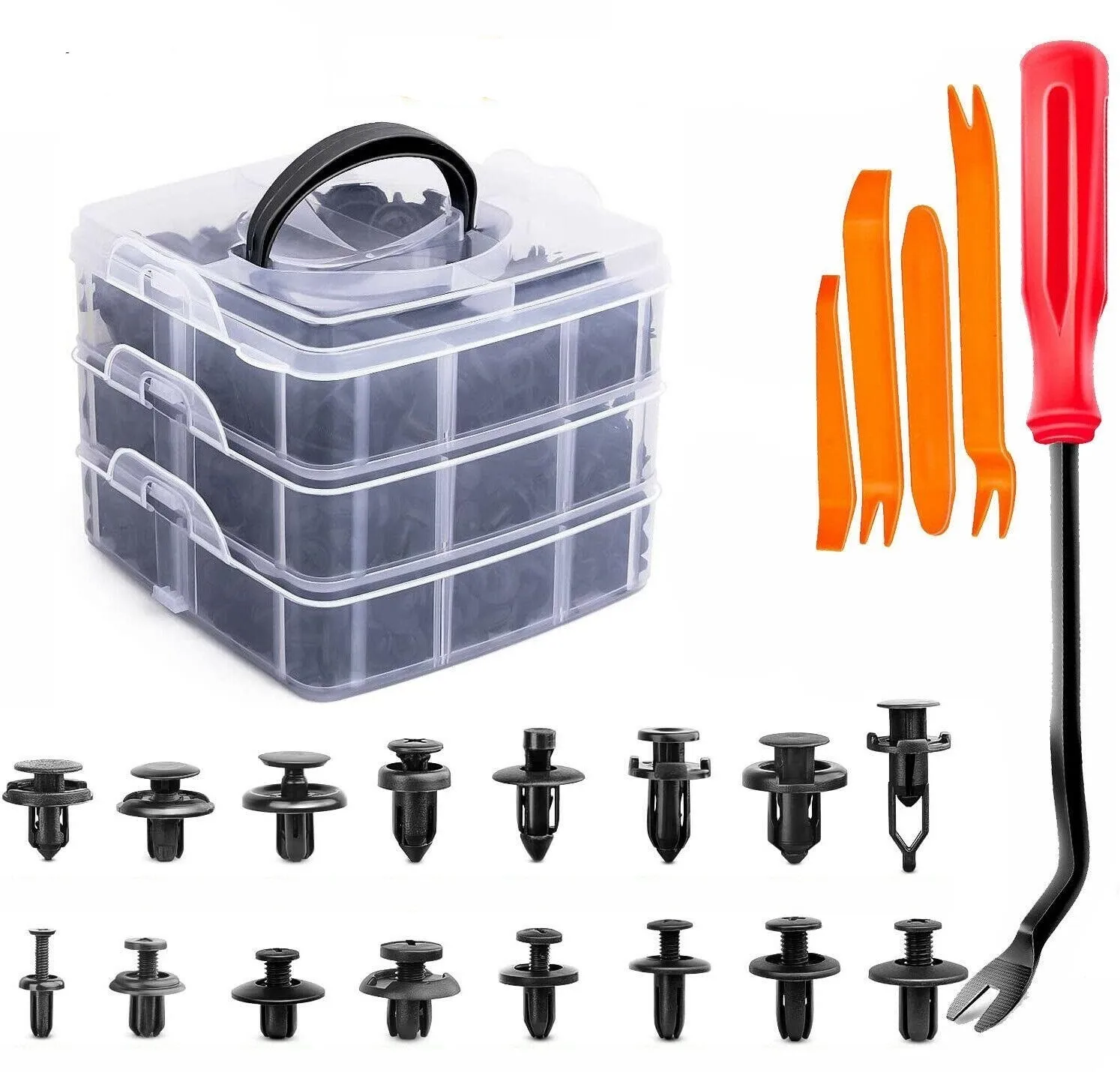 630 шт., автомобильные фиксаторы