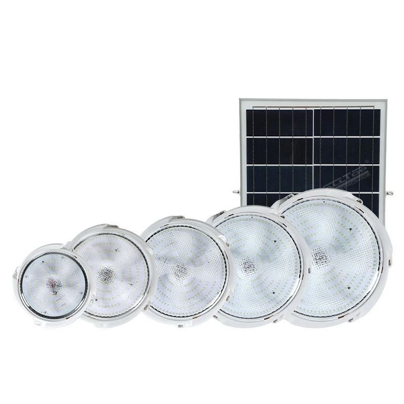 ALLTOP New Product Modern Waterproof IP65 30w 50w 80w 100w 150w Outdoor Solar LED Ceiling Lamp