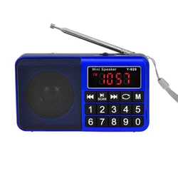 Dropshipping Lightweight Portable TF Card U Disk FM Radio Large-screen LED Display MP3