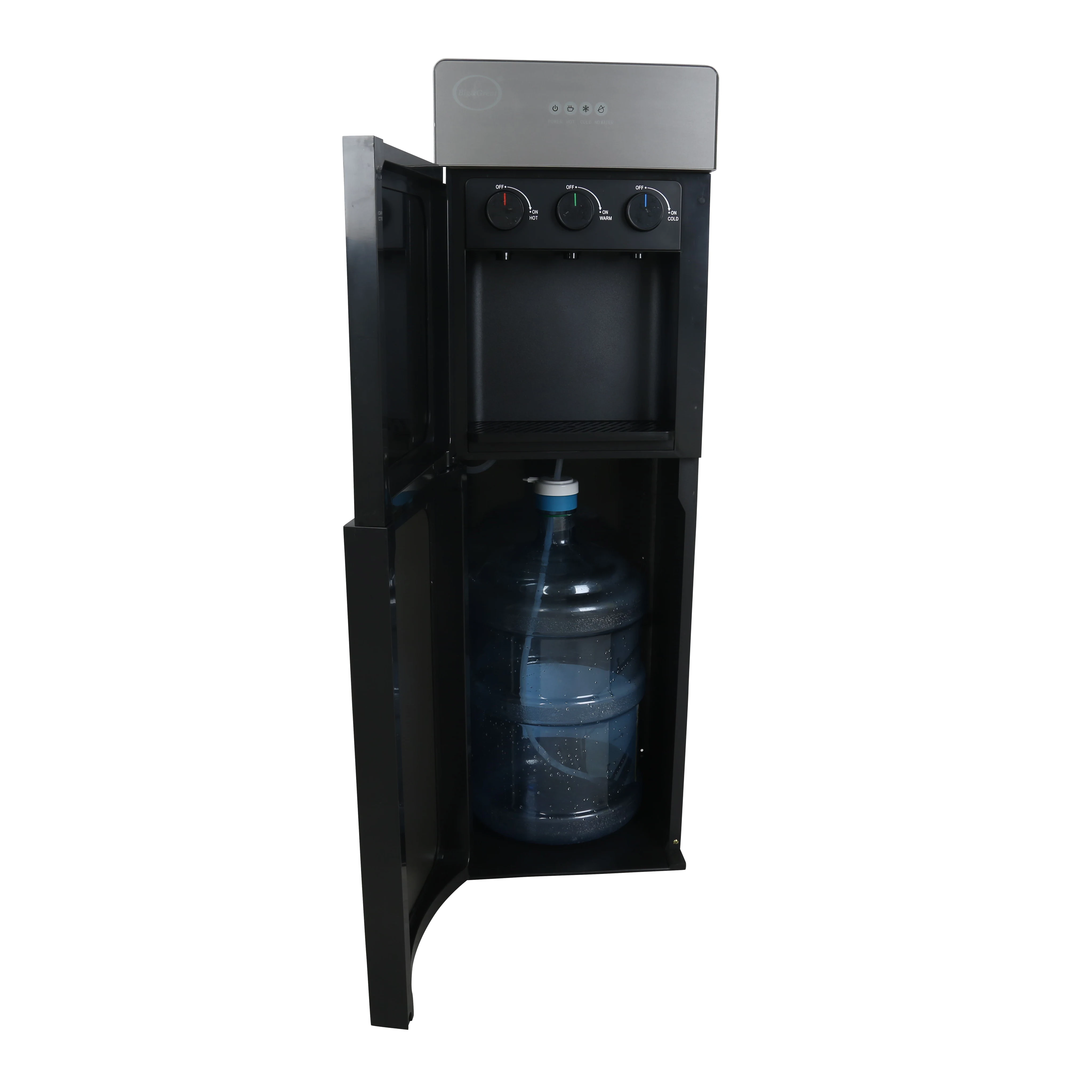 Household appliances vertical stainless steel water cooler hot and cold electric water dispenser