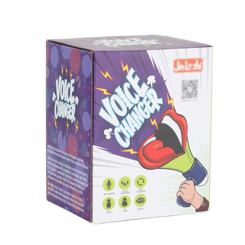 Family Interactive Kids Microphone Speaker Voice Change Toy Funny Game Voice Changer Toy