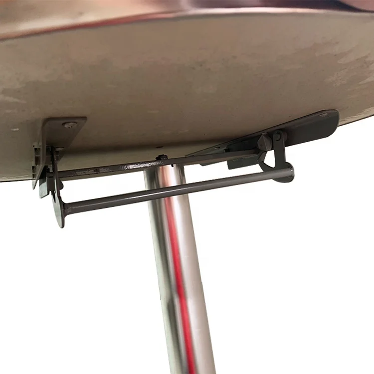 Wholesale manufacturing Thick solid material Aluminium picnic garden outdoor stainless dining leisure table