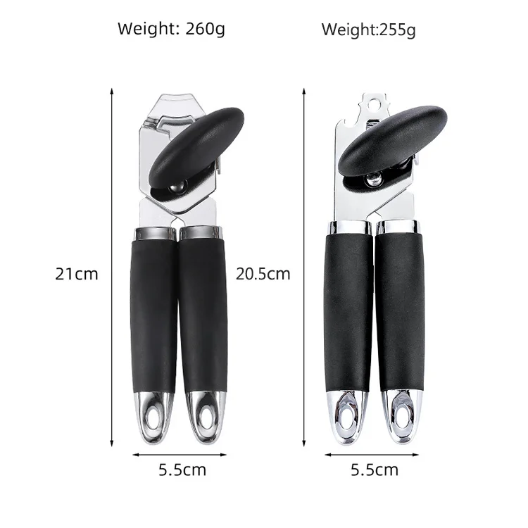 Professional Portable Manual Stainless Steel Sharp Blade Can Opener