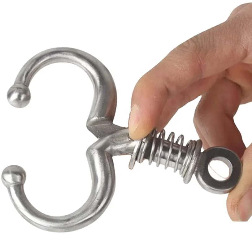 Подпружиненный держатель для носа быка из высококачественной нержавеющей стали 12 см