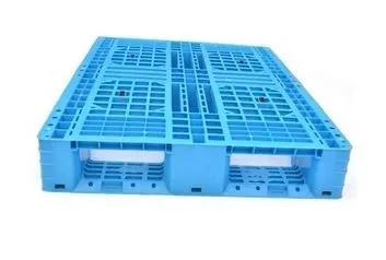 Пластиковый поддон 1200x1000 грузовой пластиковый синий Reifnfored