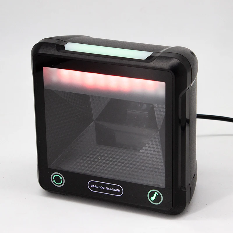 CMOS Million Pixels Platform POS Supermarket Price Checker 2D Imaging QR code Barcode Scanner For Pharmacy Stationary Book Shop