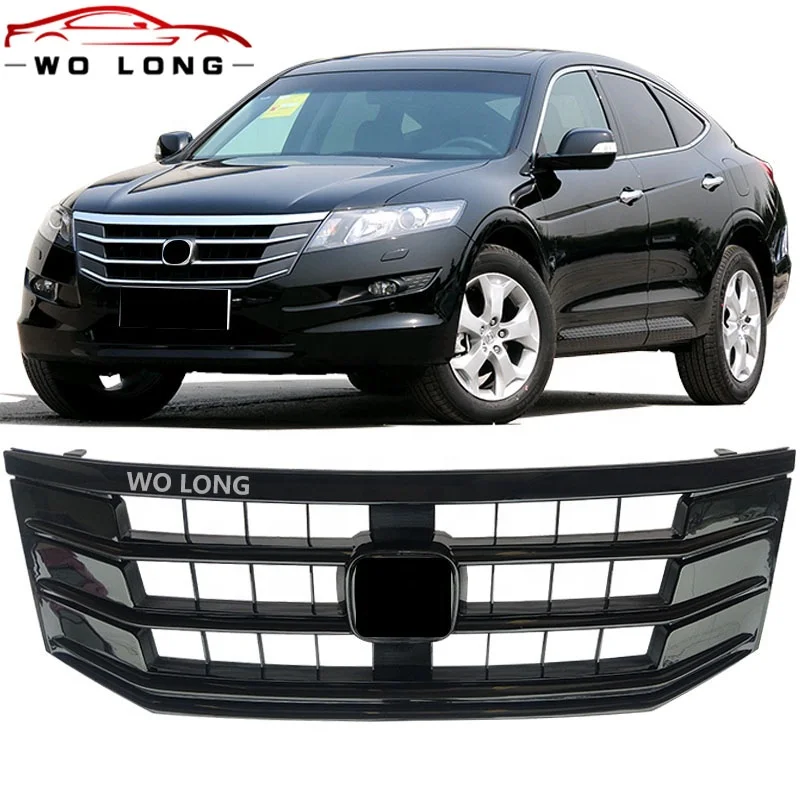
High Quality Refit Black Front Grille Kit for Honda Crosstour 2011 2012 2013 